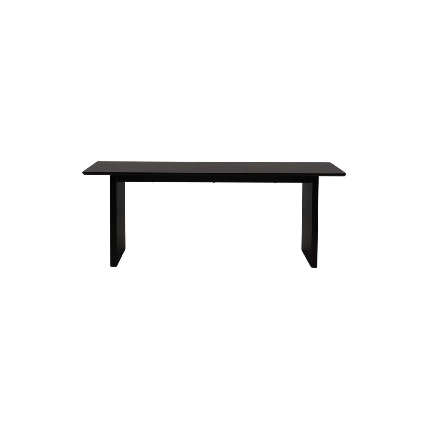 ebuy24 Vail Esstisch 100x200cm Schwarz günstig online kaufen