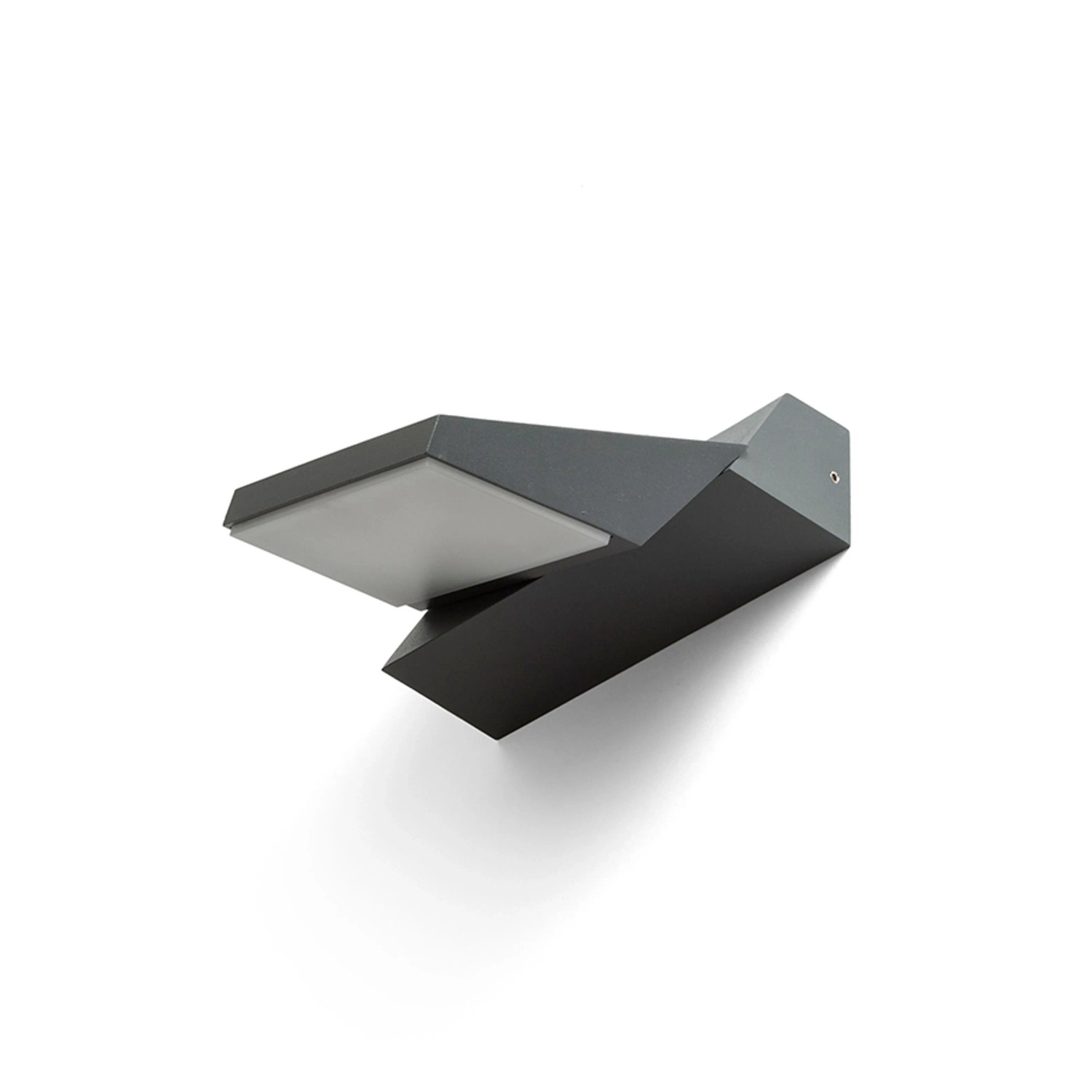 Rendl Aussenleuchte Twist Anthrazitgrau 12 W IP65