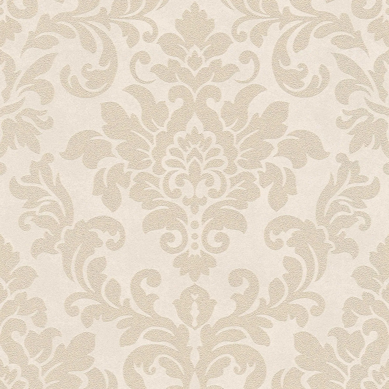Tadessi Tapete Ornament M1-No.329 Vliestapete in Creme
