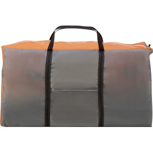 Festival-Set (5-teilig) in Grau und Orange in Tragetasche. Camping & Zubehör.