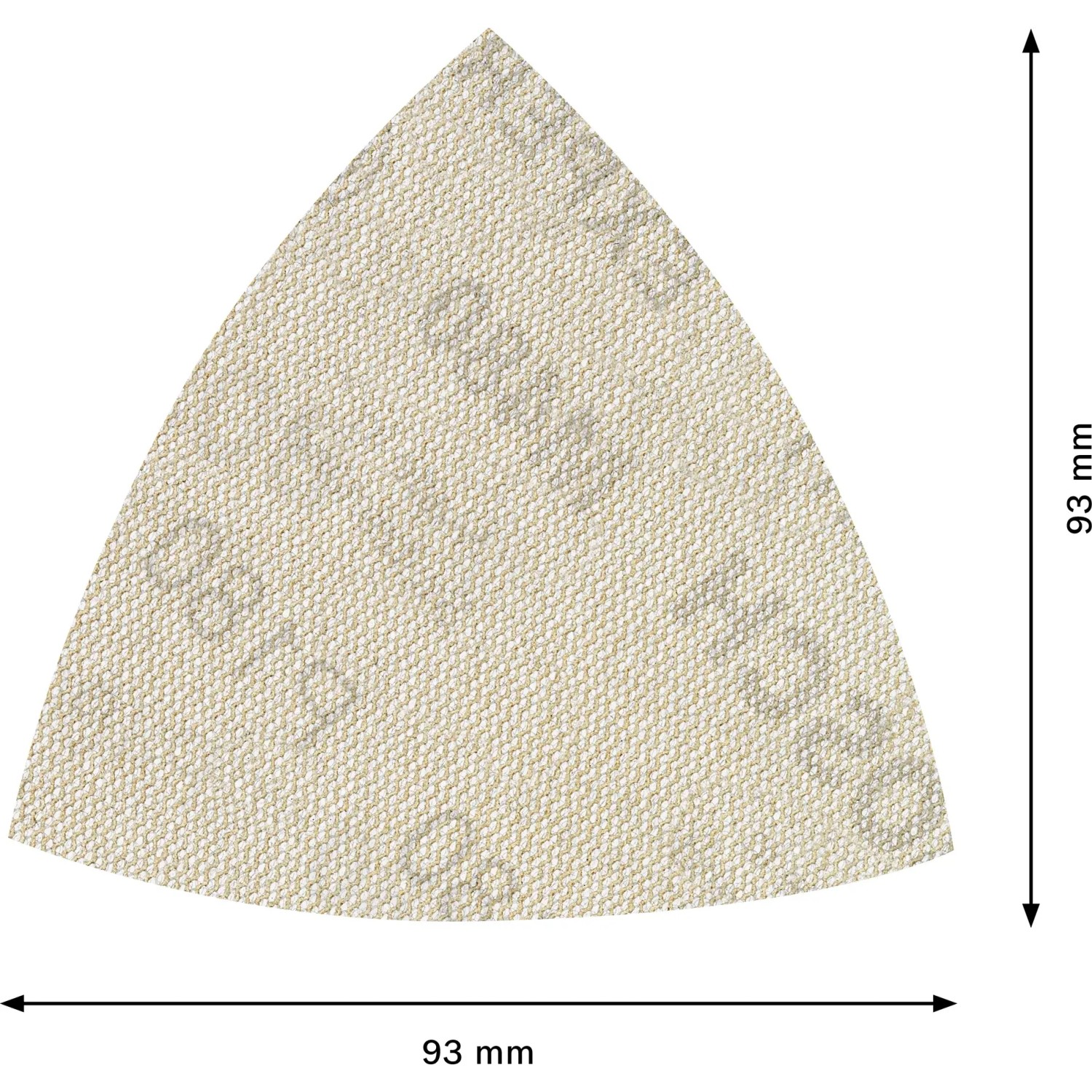 Bosch Expert M480 Netzschleifblatt, 93x93mm, K180, 5 Stück, für Deltaschleifer.
