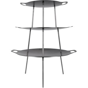 Petromax Grill- und Feuerschale Ø 48 cm mit drei Ebenen und Standbeinen.