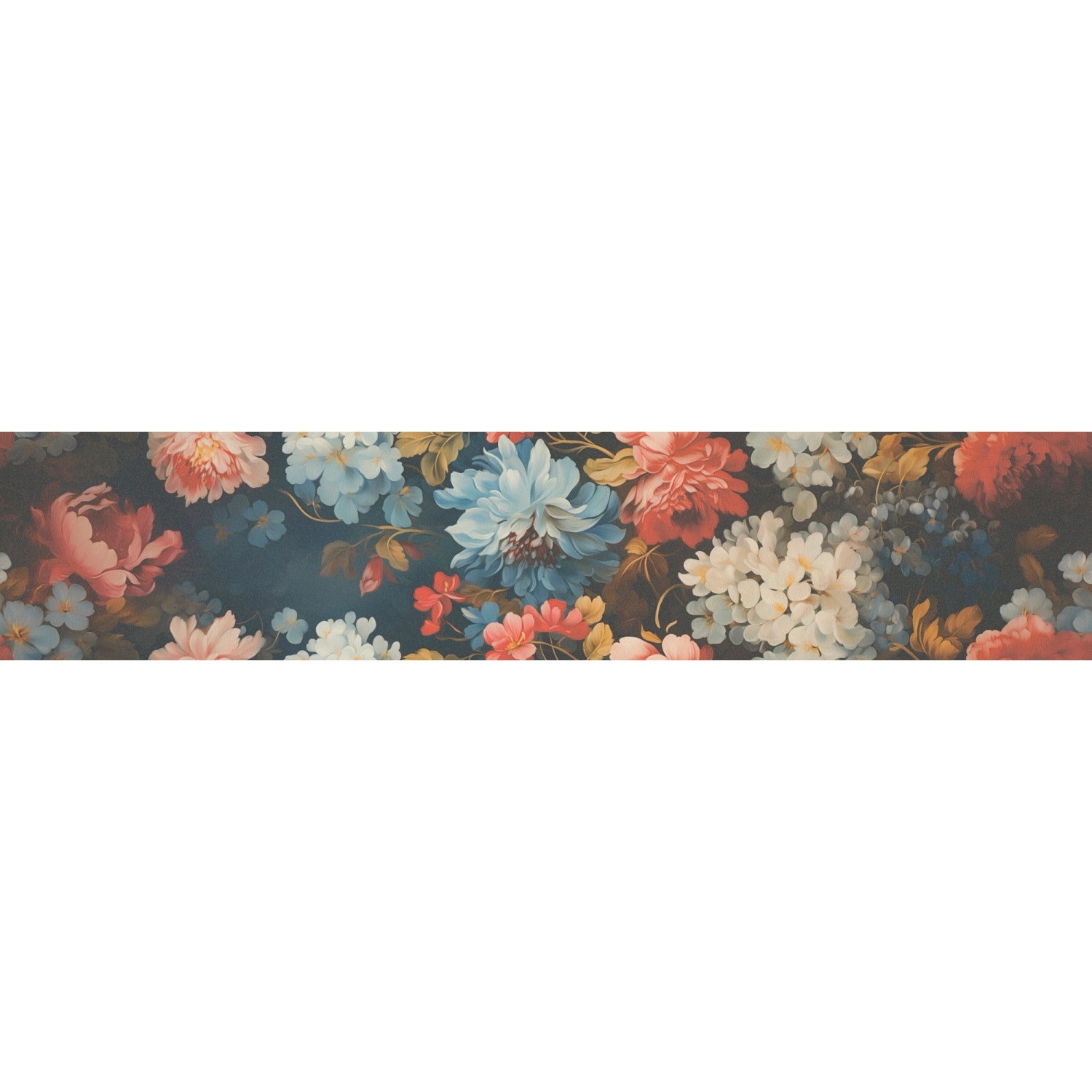 A.S. Création Selbstklebende Bordüre mit Blüten in Rot Blau 5 m x 0,17 m günstig online kaufen