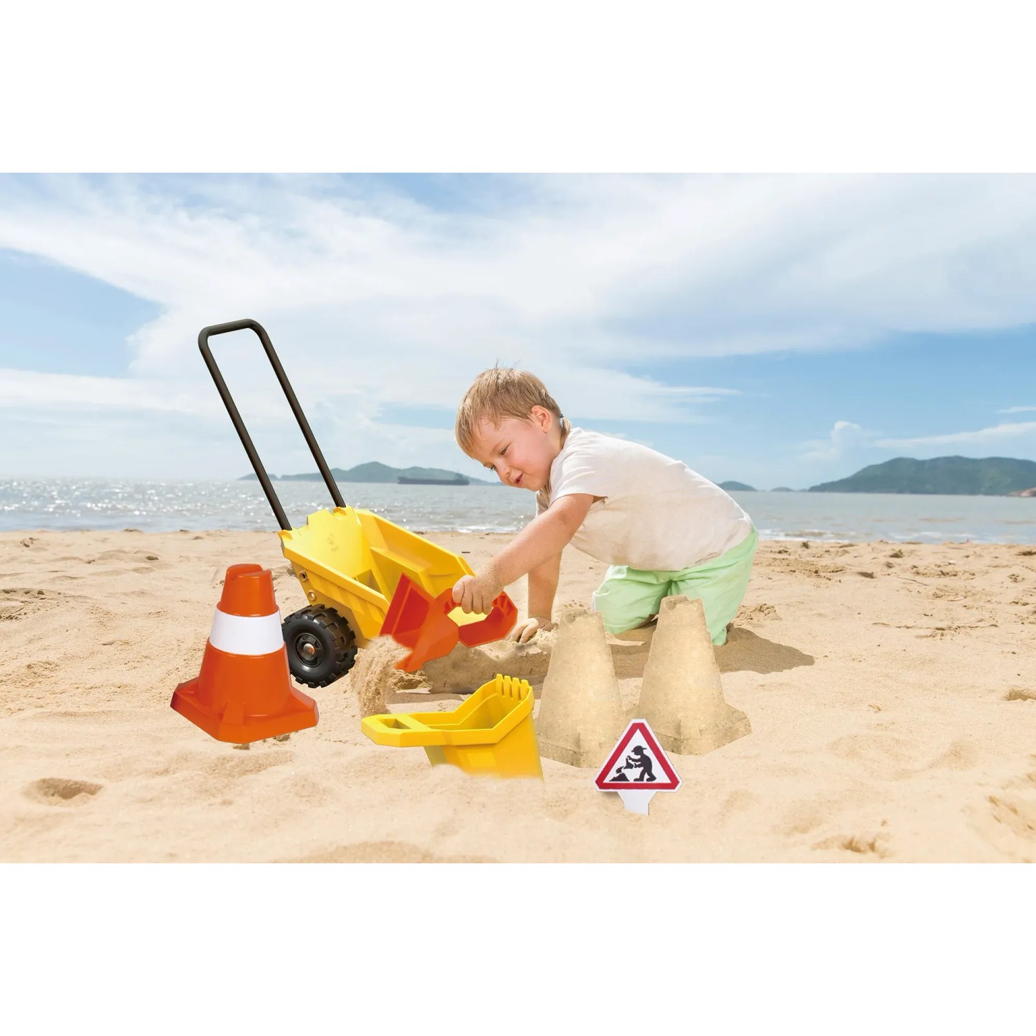 Hape Sandspielzeug-Set 5-teilig Mehrfarbig