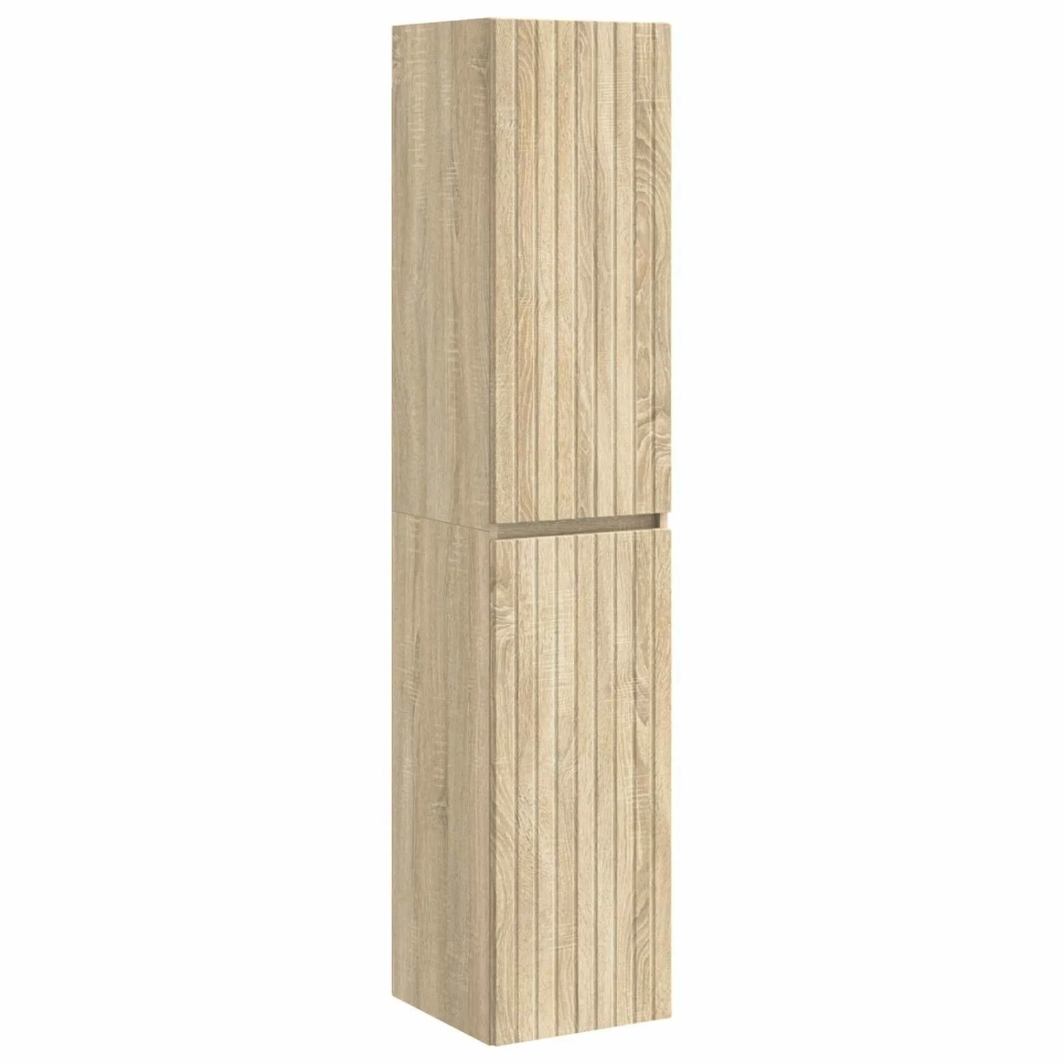 vidaXL Wandmontierter Badezimmerschrank Sonoma-Eiche 890644