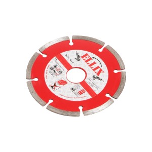 Diamant-Trennscheibe 115 mm für Winkelschleifer, universal für Baumaterialien.
