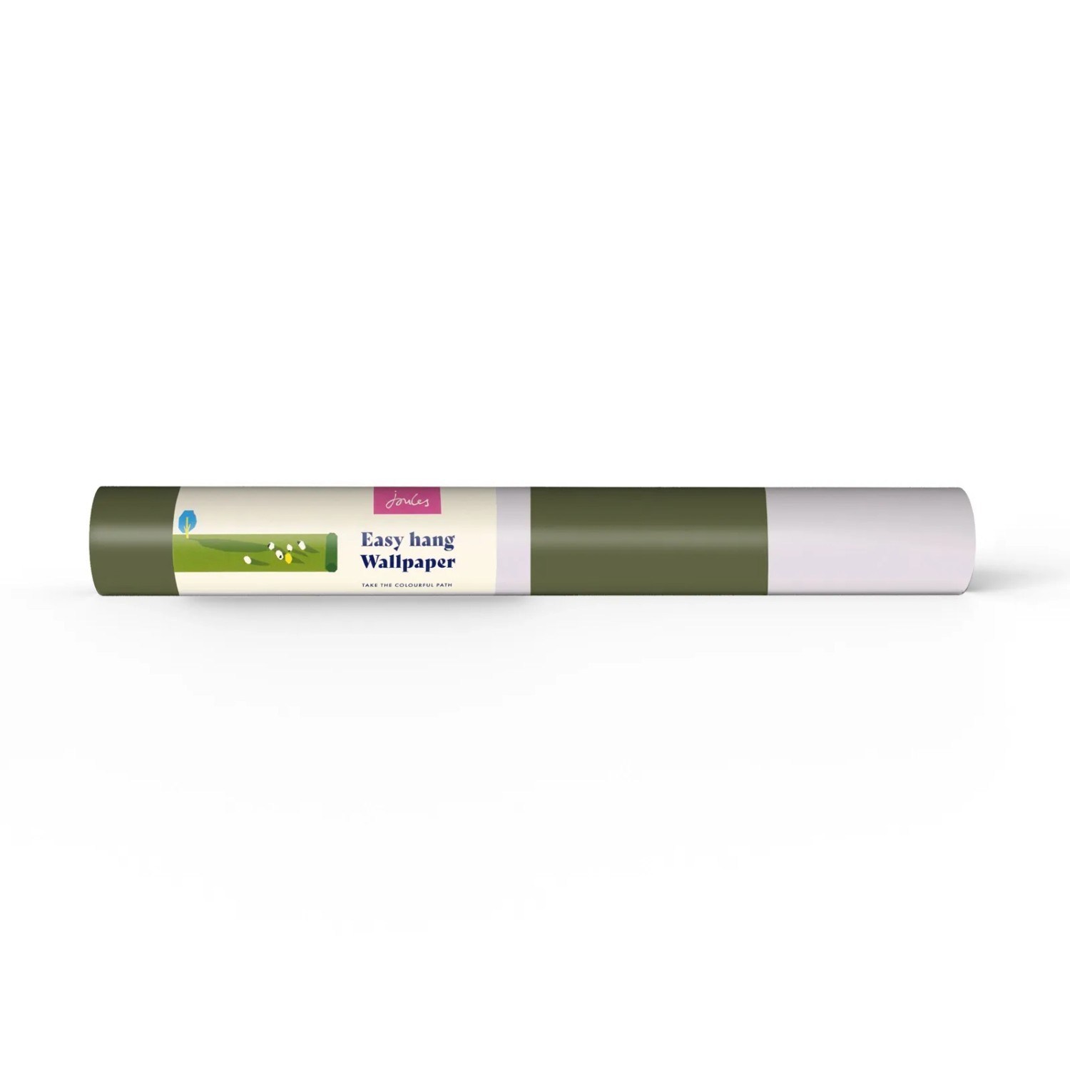 Rolle Joules Vliestapete Harborough Stripe Olive Green, grüne Streifen Fototapete.