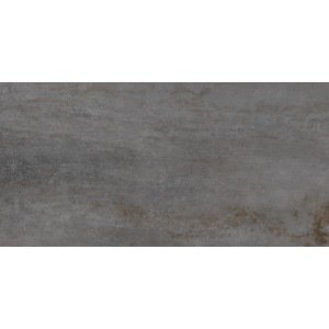 Graue Feinsteinzeug Bodenfliese Allora Due, 60,4x30 cm, matte Steinoptik für Innenräume.