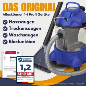 Albatros Waschsauger Polster + Teppich HYDRO 7500 inkl. 2l Shampoo