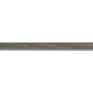 Feinsteinzeug Bordüre Oak Taupe (7,2x89cm) in Holzoptik für Wand und Boden.