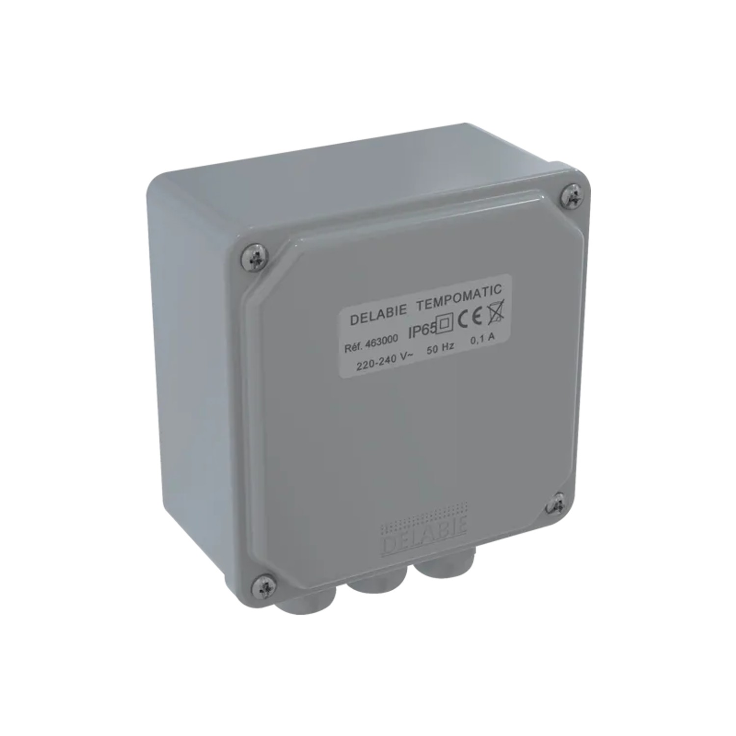 Delabie Elektronik-Box multifunktional 230/12V für TEMPOMATIC WC mit Trafo