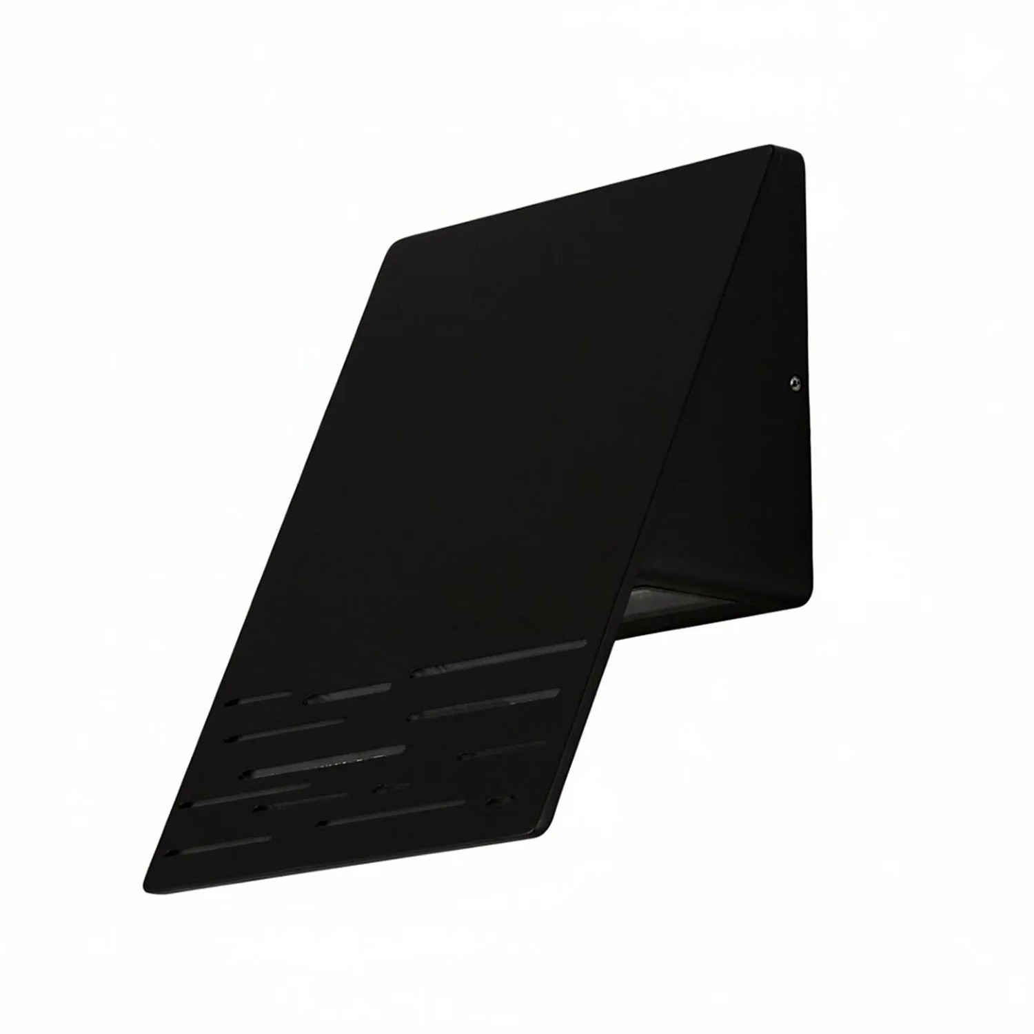 EASYLIGHT LED Außenleuchte Schwarz 15 CM Breit IP44 Aluminium Druckguss Glas Downlight