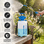 Björn&Schiller 5L Drucksprüher mit Schultergurt, Messskala, sprüht im Garten. Ideal für Pflanzenpflege & Bewässerung.