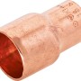 Löt-Absatznippel aus Kupfer, Durchmesser 22 mm auf 15 mm für Kupferrohre.