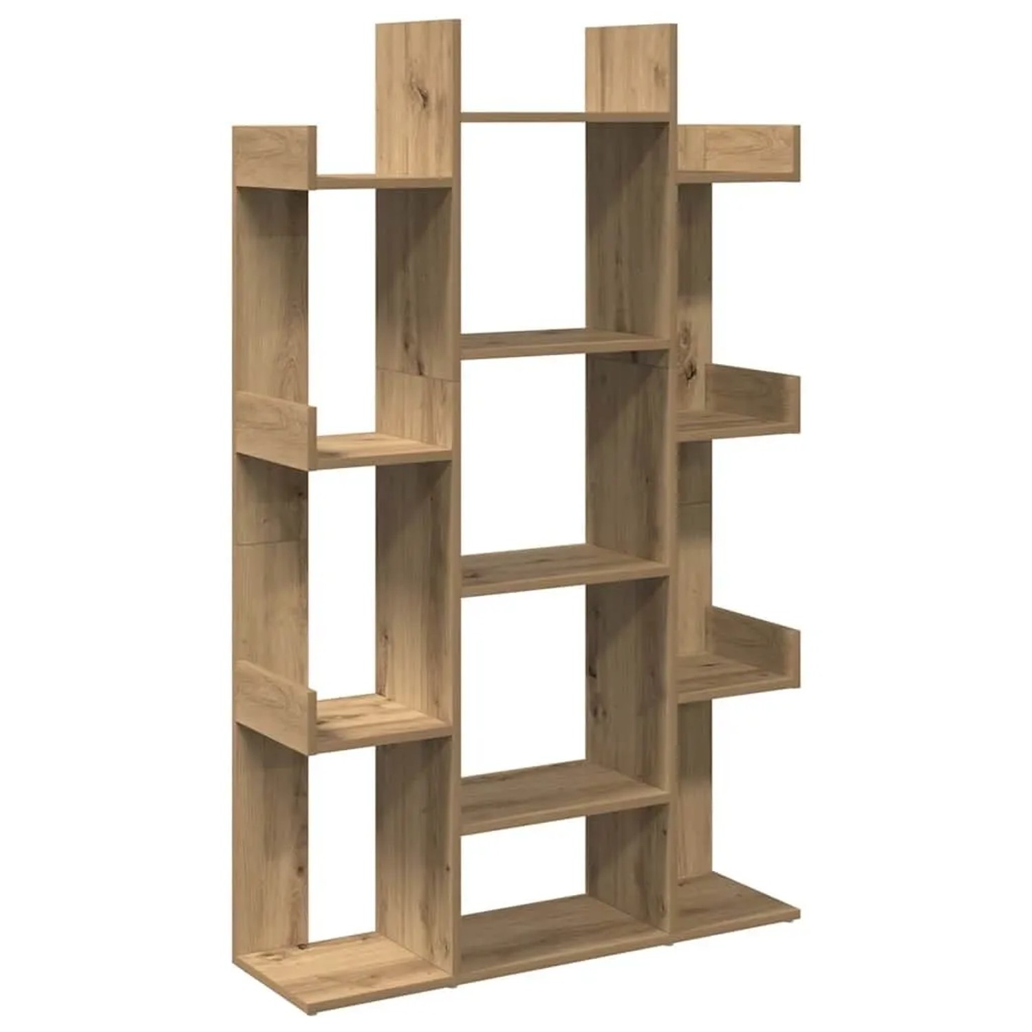 vidaXL Bücherregal Artisan-Eiche 86x25,5x140 cm Holzwerkstoff 856693 günstig online kaufen