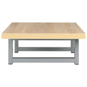 vidaXL Badmöbel-Set, 2-teilig, Eichenbraun mit Keramikwaschbecken.