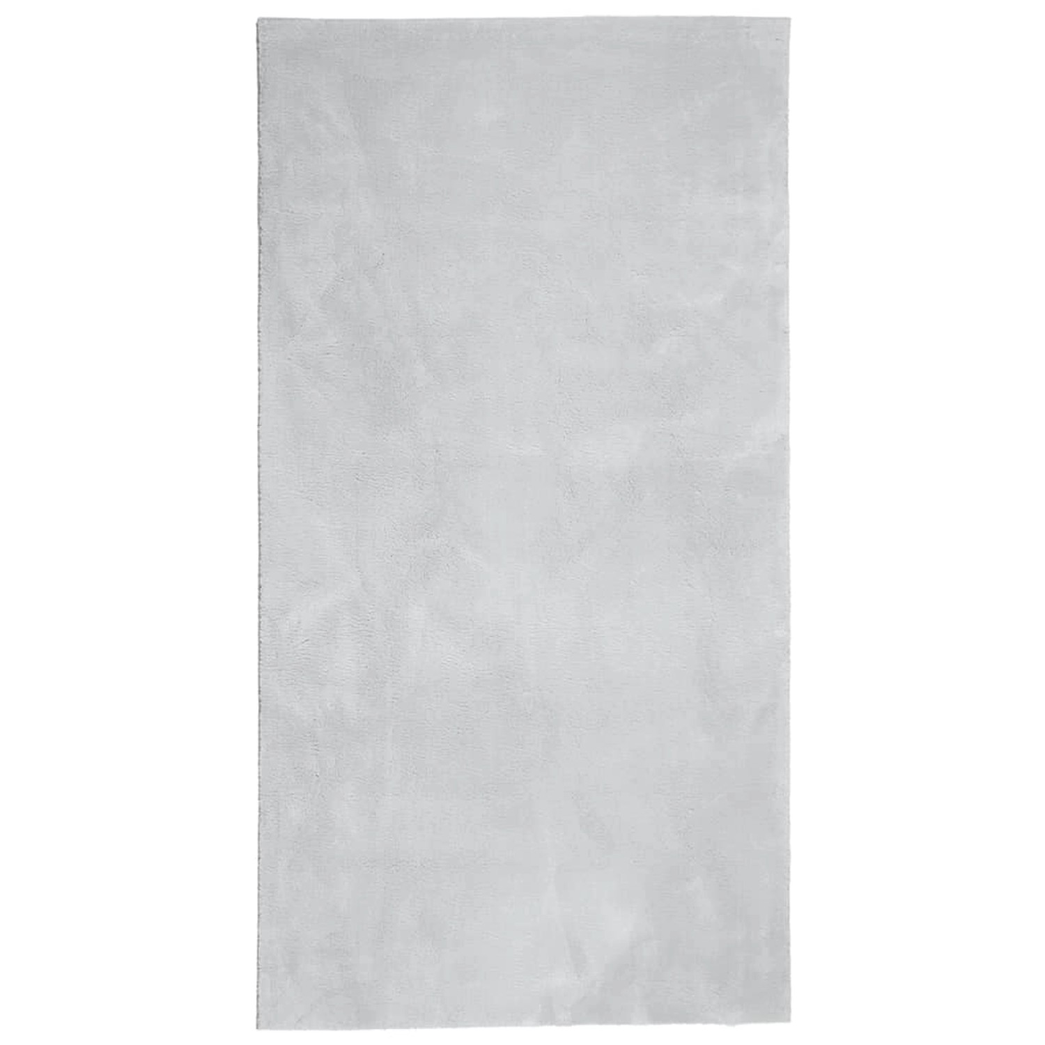 vidaXL Teppich Huarte Kurzflor Weich Und Waschbar Grau 60x110 Cm 1931308 günstig online kaufen