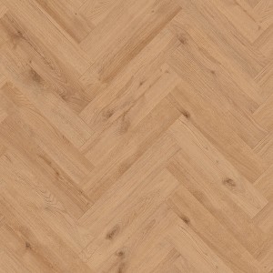 Classen Ville Laminat in Eiche Tortosa, 8mm stark, Fischgrätmuster.