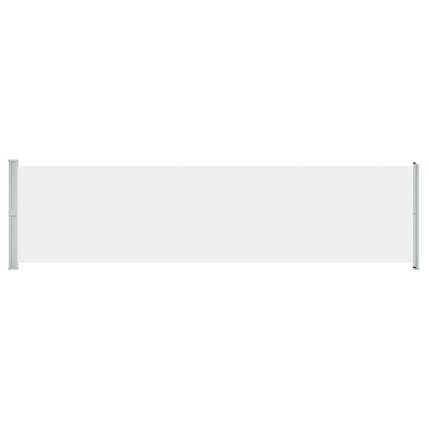 furnicato Seitenmarkise Ausziehbar 600x160 cm Creme günstig online kaufen