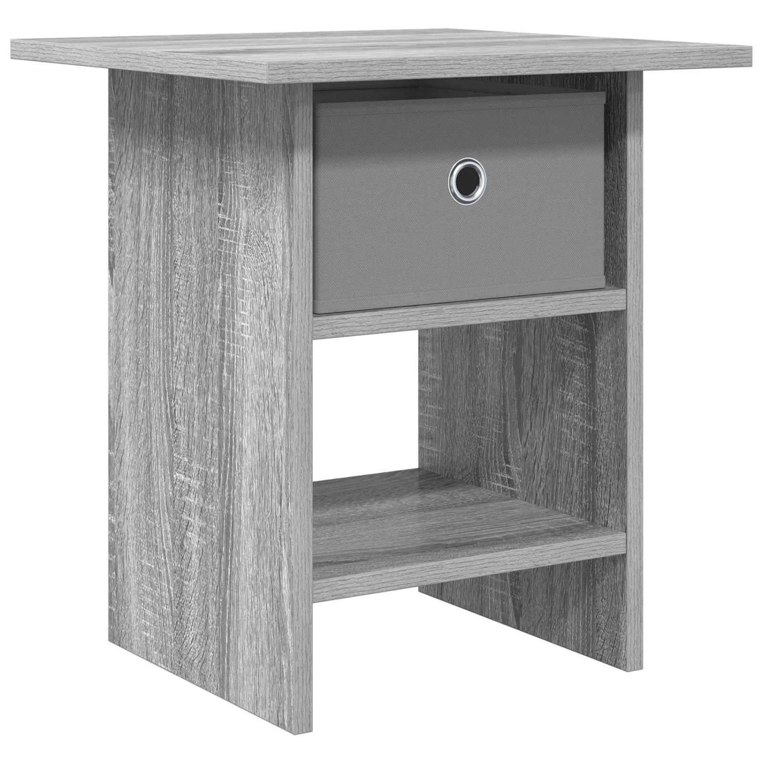 vidaXL Nachttisch Graues Sonoma 41 x 40 x 45 cm Holzwerkstoff 8000446