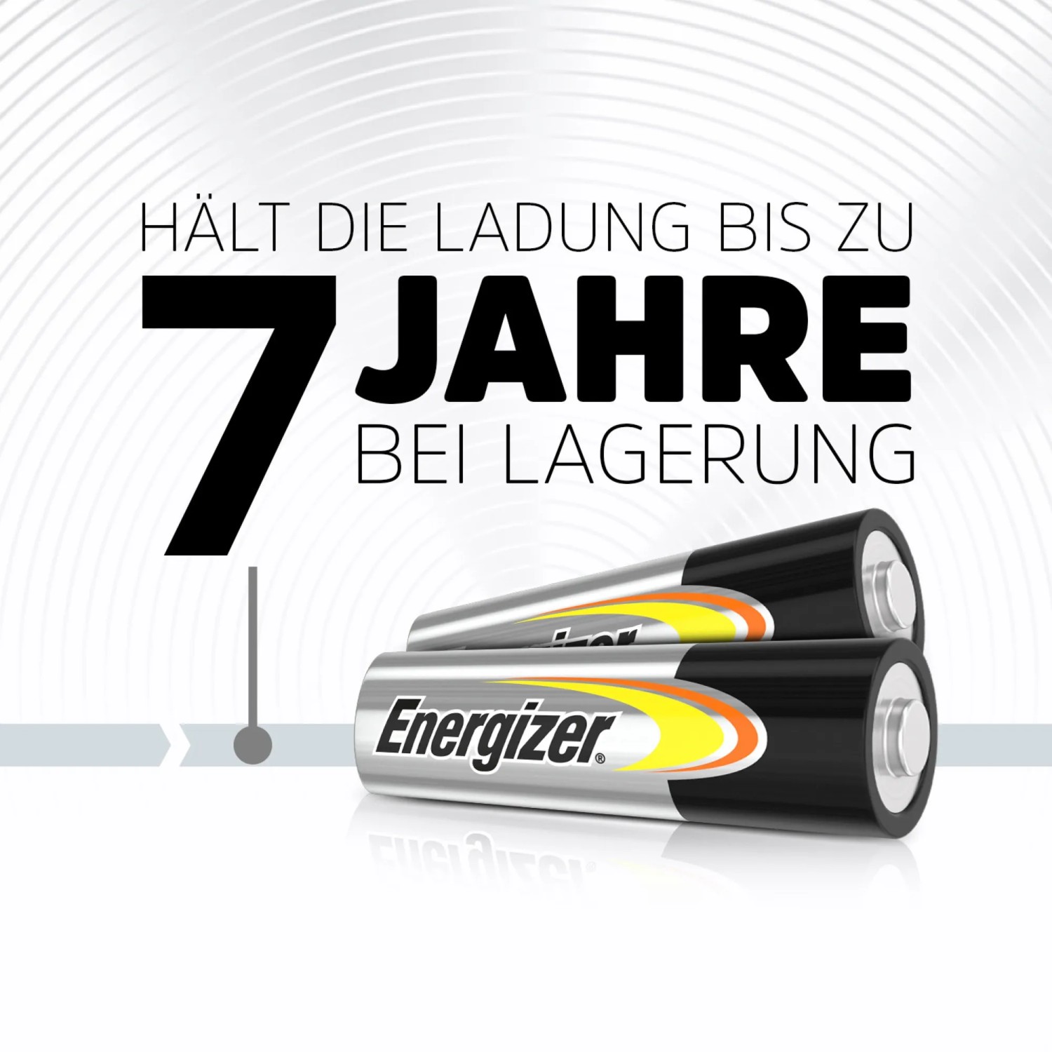 Energizer Alkaline Power AA Batterien, 4er-Pack. Mignon-Batterien für Geräte des täglichen Gebrauchs.