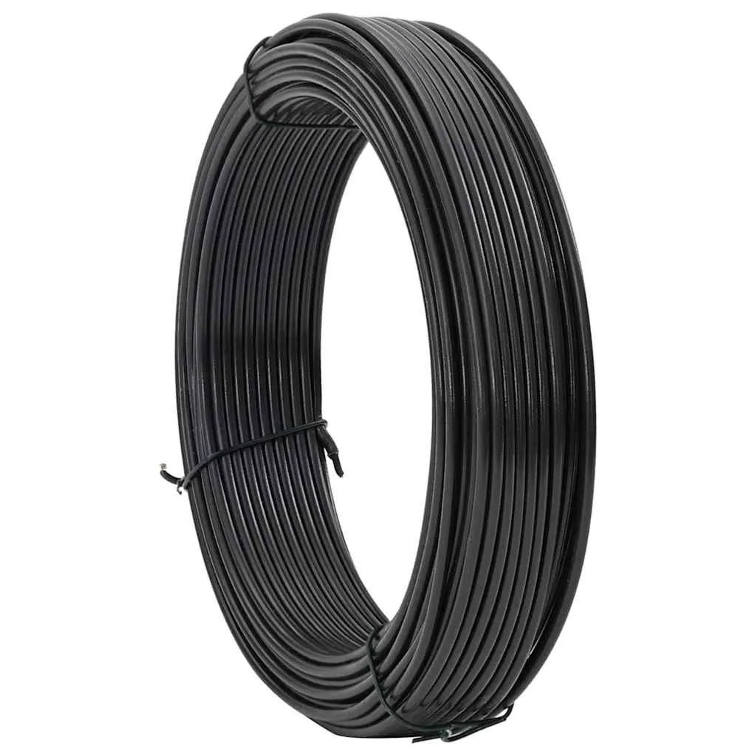 vidaXL Zaunbindedraht Anthrazit 80 m PVC 42010296 günstig online kaufen