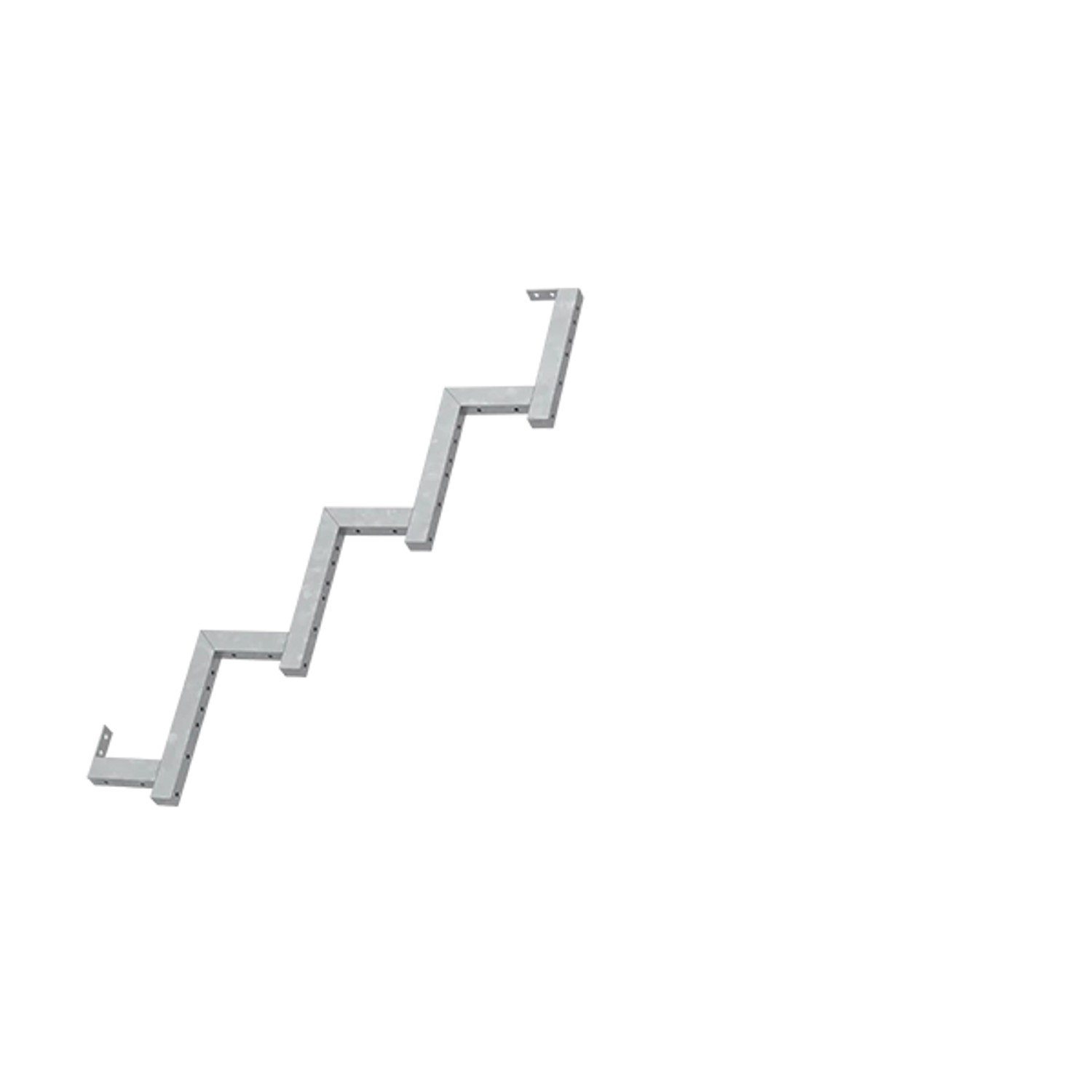 Plus A/S Treppenwange 4-Stufen  Schritttiefe 28 cm D 103 cm H 68 cm Feuerve günstig online kaufen