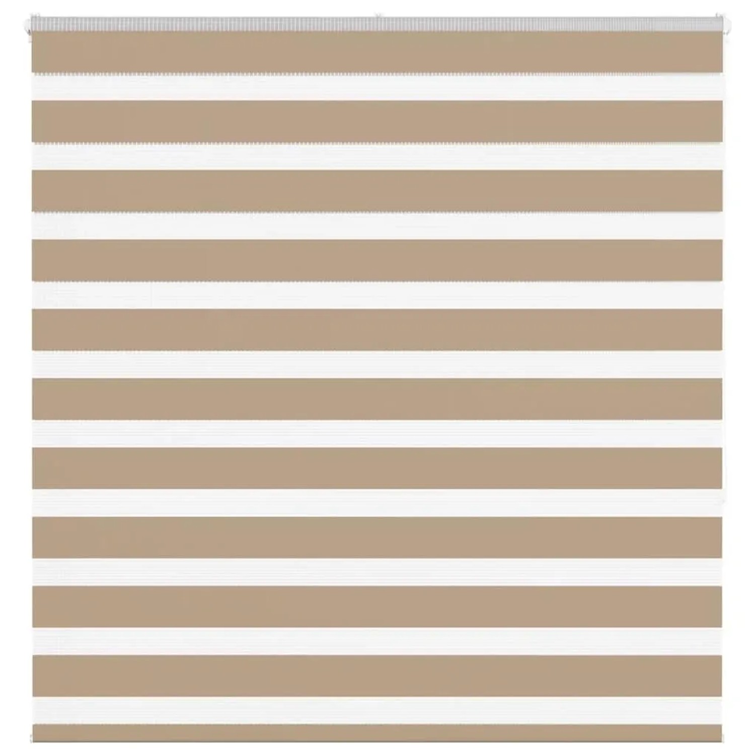 vidaXL Doppelrollo Sandbraun 145x150 cm Stoffbreite 140,9 cm Polyester 4014 günstig online kaufen