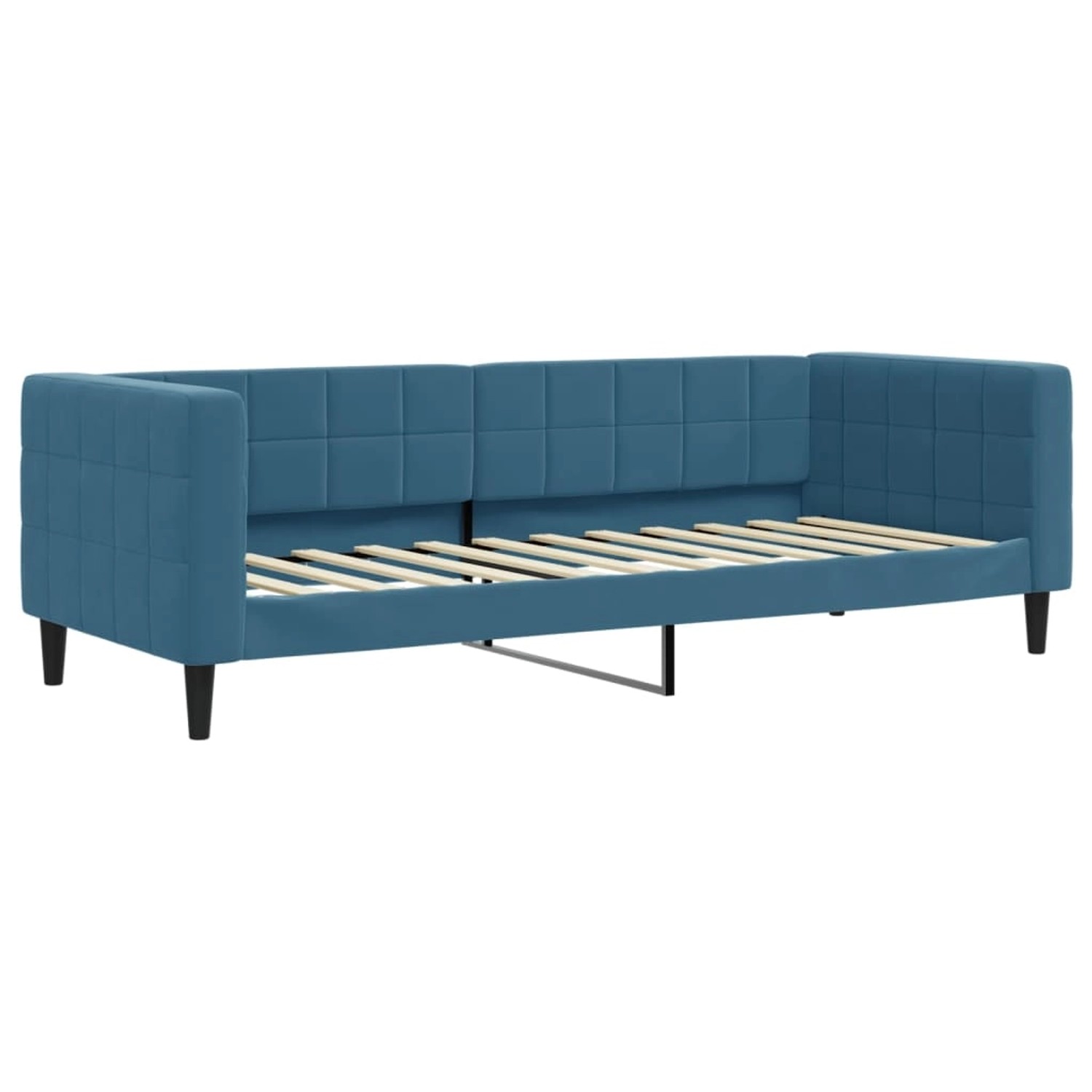Thumbnail - vidaXL Tagesbett Blau 80x200 cm Samt1851839