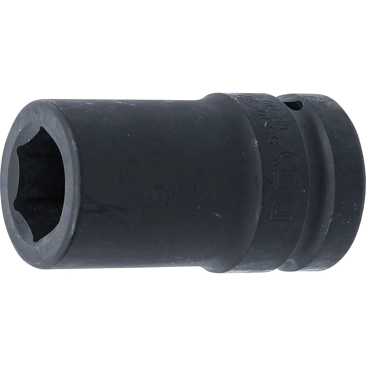 BGS Kraft Steckschlüssel Einsatz Sechskant Tief Antrieb Innenvierkant 25 Mm  1 Zoll  SW 27 Mm 5500 27
