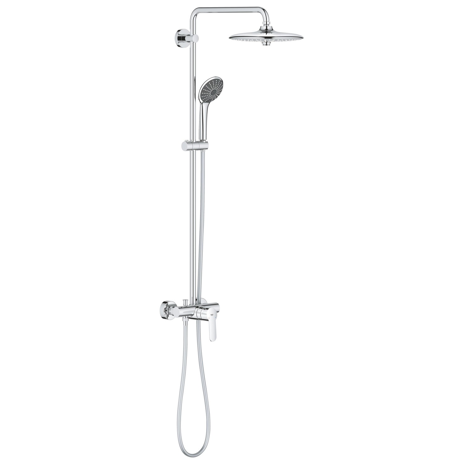 Grohe QuickFix Duschsystem Vitalio Joy 260 mit Einhandmischer Wandmontage