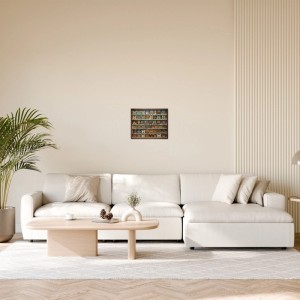Tadessi Leinwandbild - M1-No.52173 - Schmetterling Setzkasten - 50 x 40 cm - Querformat