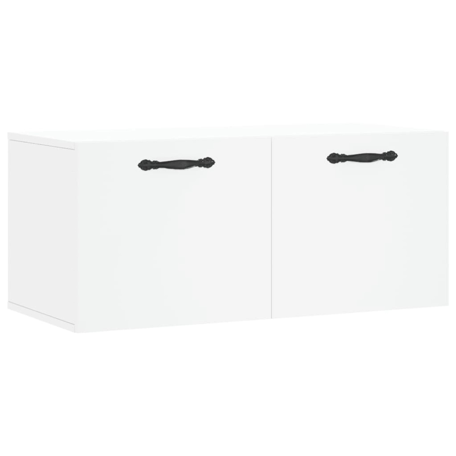 vidaXL Wandschrank Weiß 80x36,5x35 cm Holzwerkstoff Modell 7 günstig online kaufen