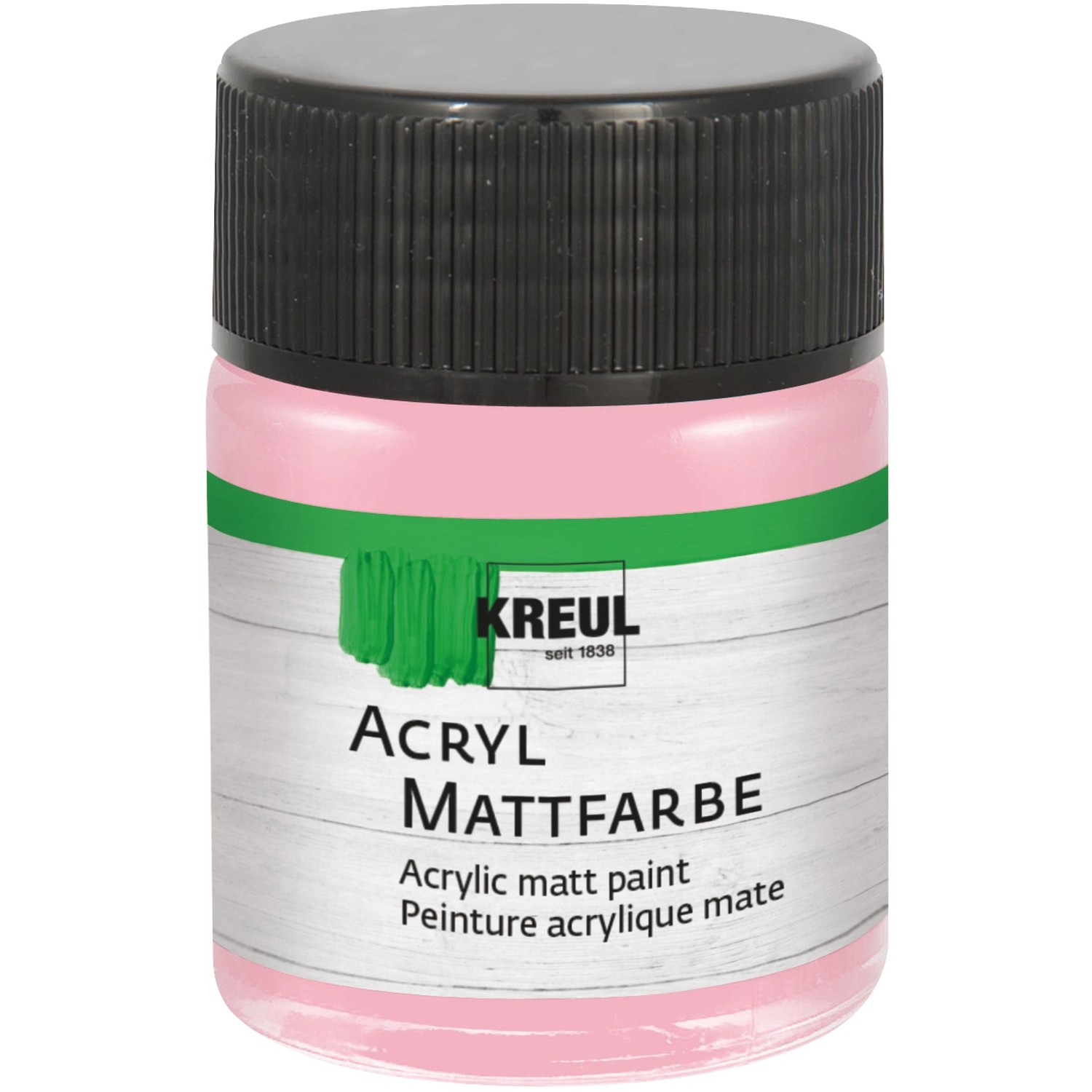 Kreul Acryl Farbe Matt Pastellrosa 50 ml