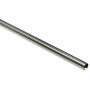 Gardinia Gardinenstange Memphis, Edelstahl, 160 cm, mit Innenlauf für Gardinen und Vorhänge.
