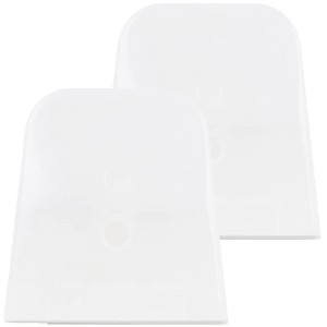 2 transparente Endkappen 30x30 cm für Noor Pflanztunnel Modulo 30, Gewächshaus Zubehör.