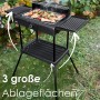 Zilan ZLN-3789 2in1 Standgrill Elektrogrill Tischgrill Thermostat 2400 W_4