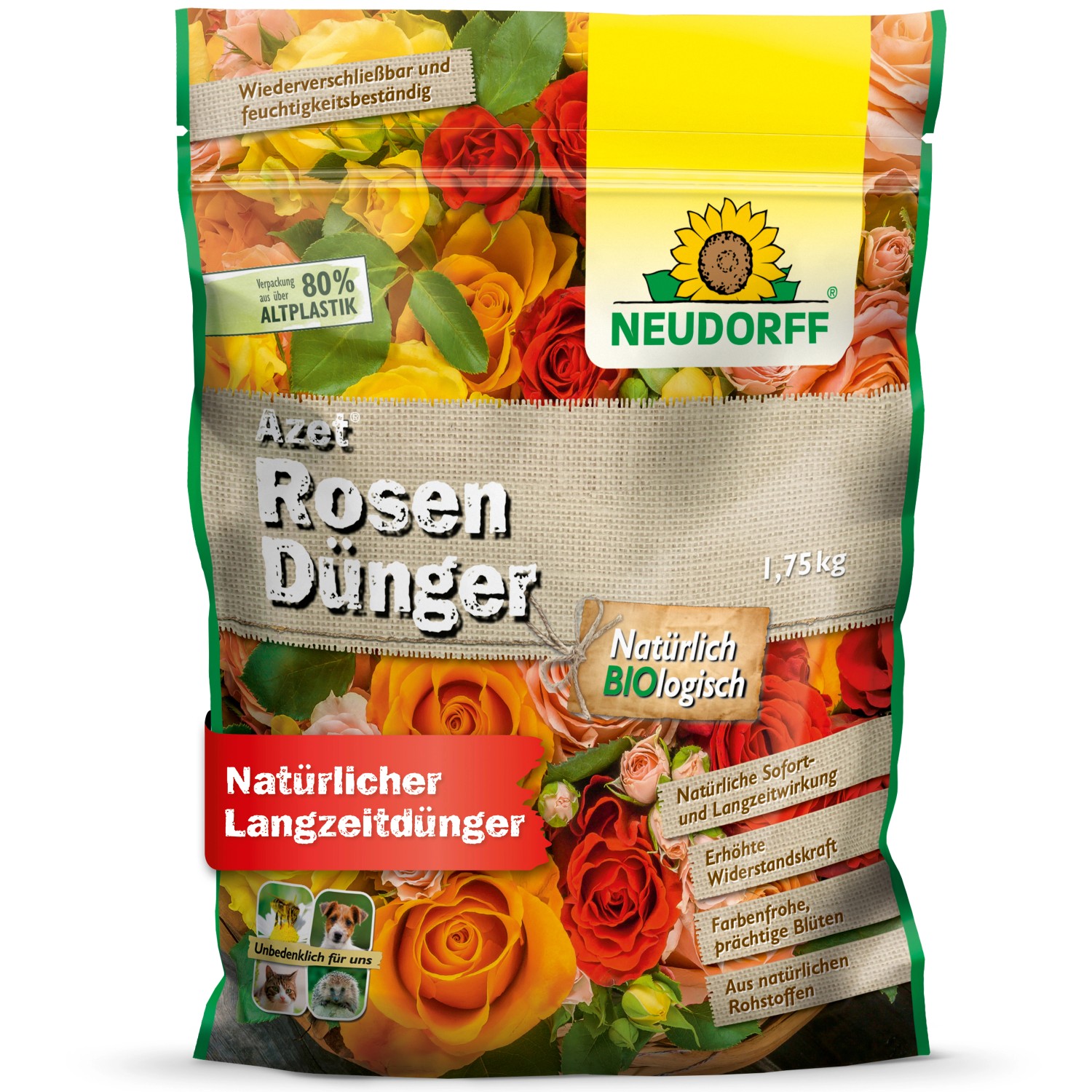 Neudorff Azet Rosen-Dünger 1,75 kg