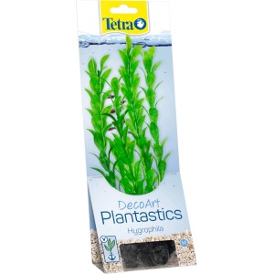 Tetra DecoArt Plant M Hygrophila, grüne Kunstpflanze für Aquarien, ca. 23cm hoch.
