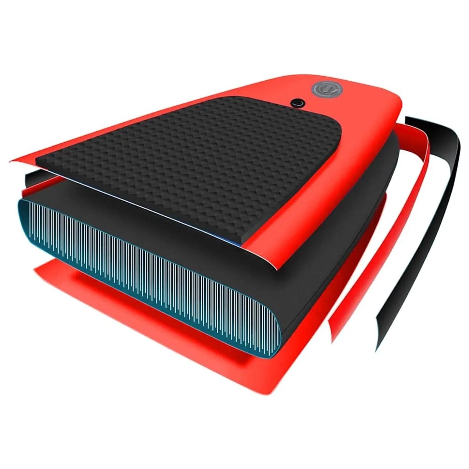 vidaXL SUP-Board-Set Aufblasbar Rot 300x76x10 cm 93382_9