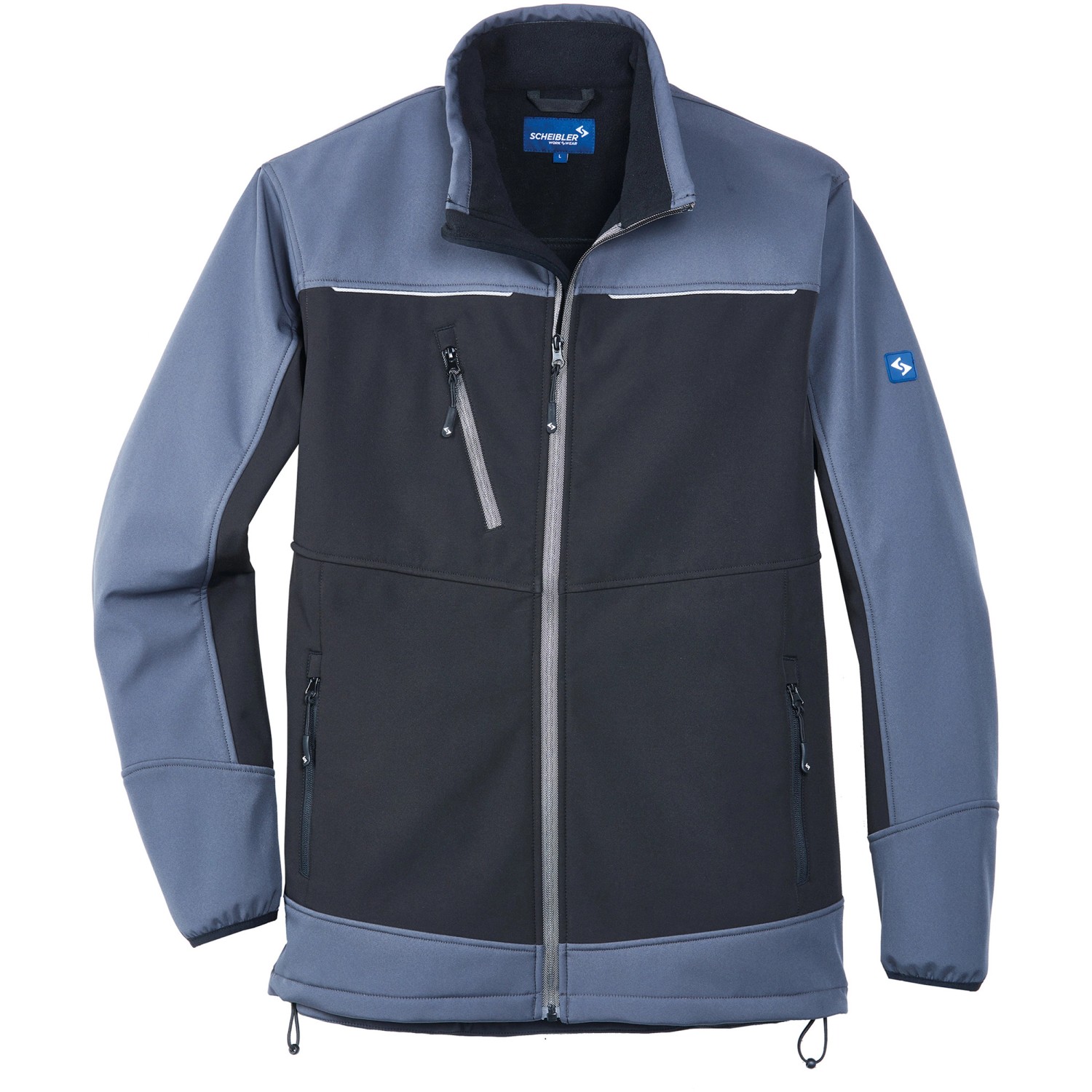Scheibler workwear Softshelljacke Active 8742 Schwarz-Anthrazit Gr