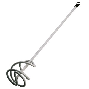 LUX Mörtelrührer, Ø 85mm, für Bohrmaschinen ab 400W, zum Mischen von Fliesenkleber und Mörtel.