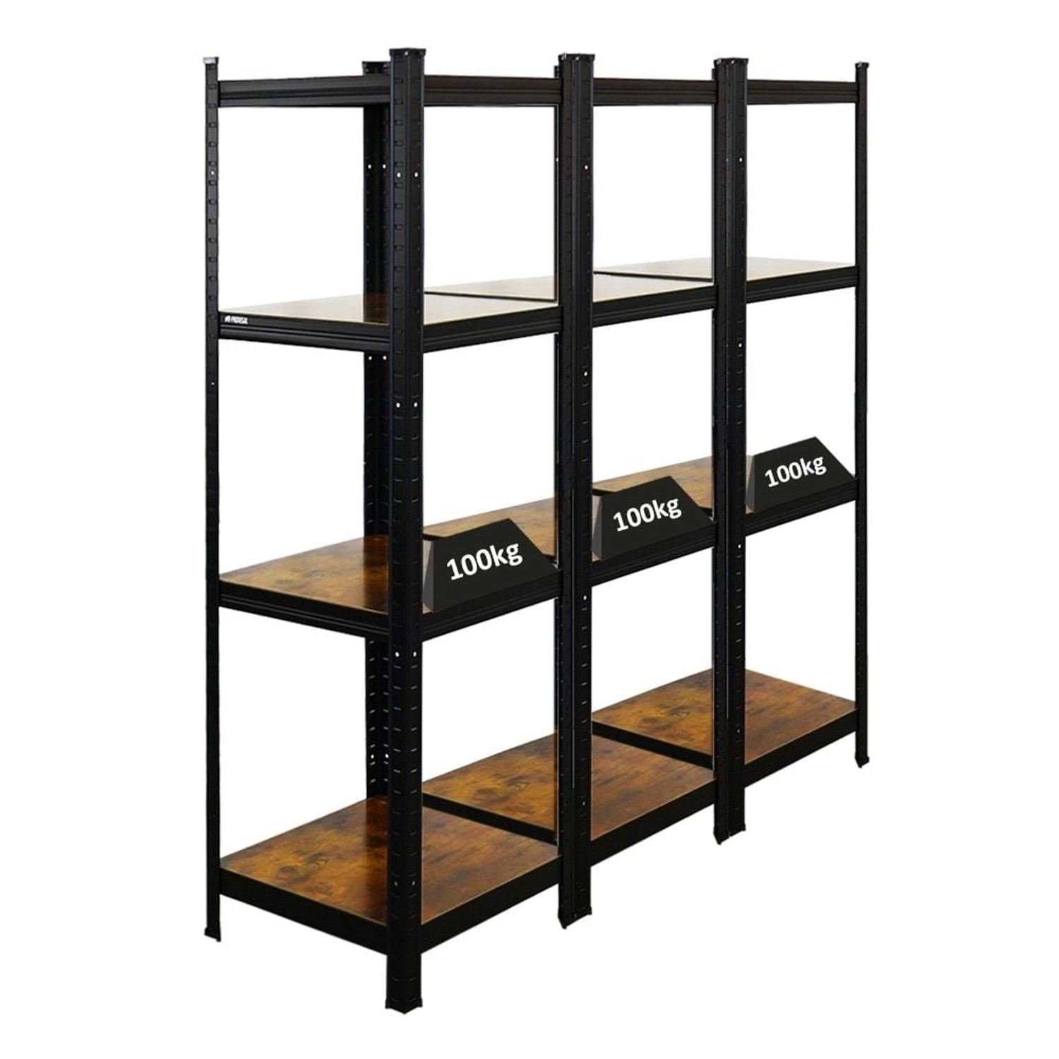 PROREGAL 3er Vintage Series Schwerlastregal Ragnar Set HxBxT 150x45x45cm Fa günstig online kaufen