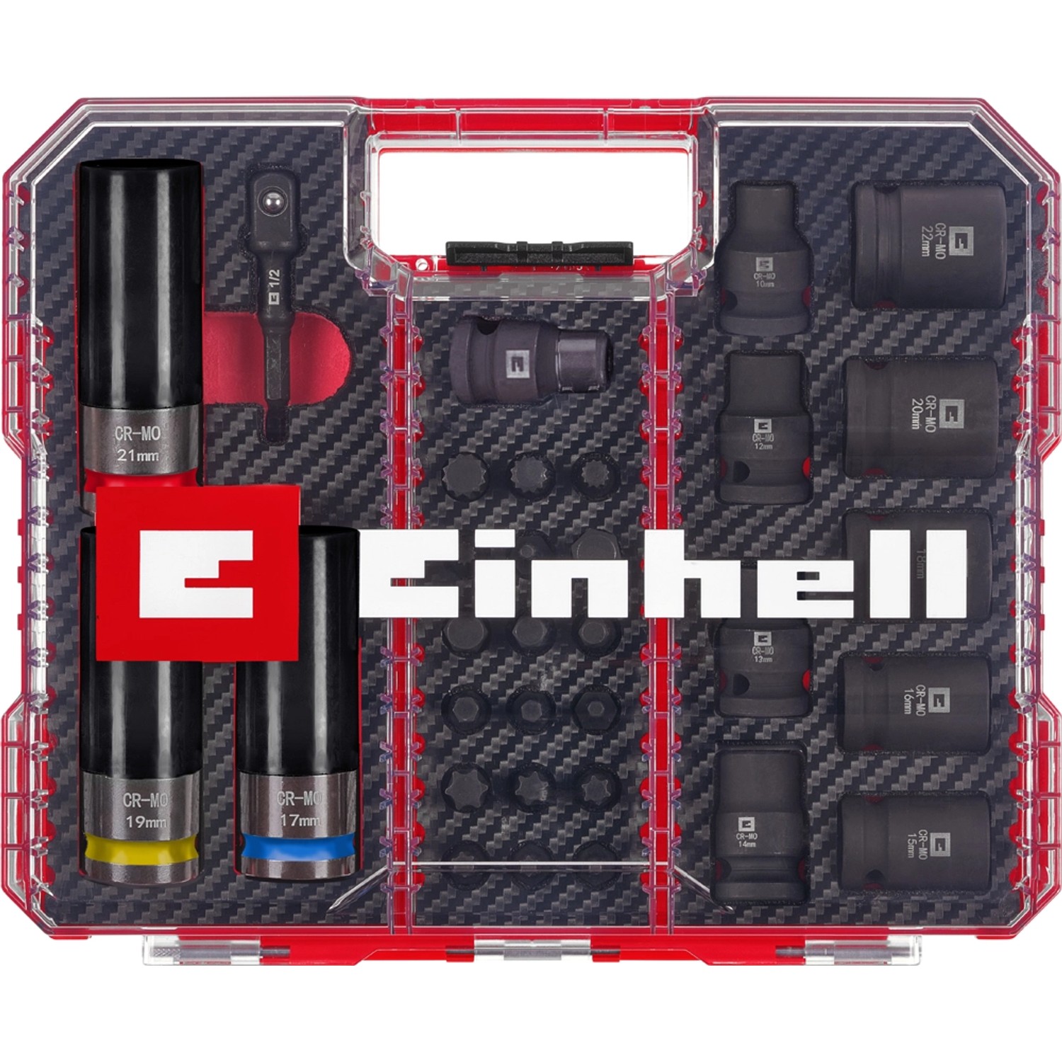 Einhell Impact-Stecknuss- und Bit-Set 32-teilig