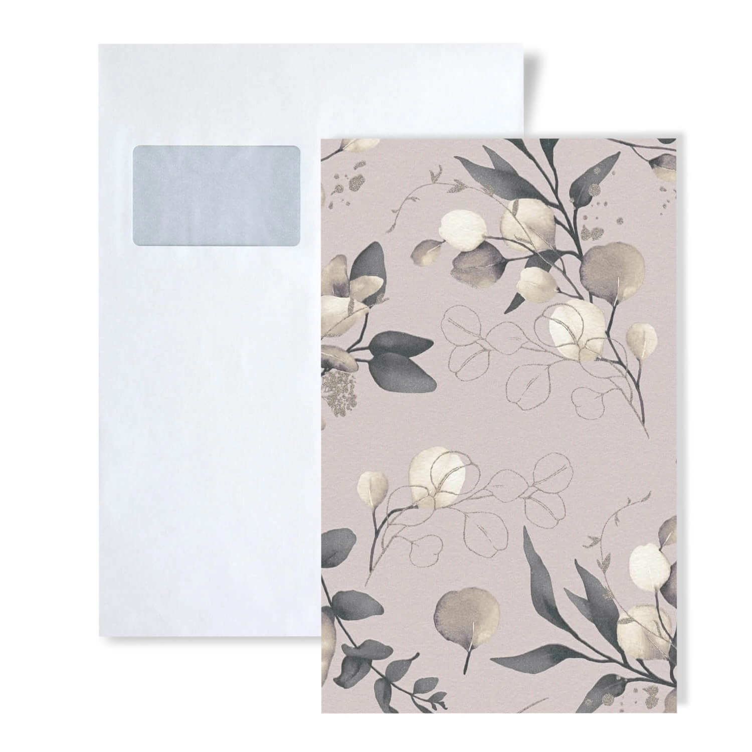 PROFHOME 1 MUSTERSTÜCK S-397684-GU DIN A4 MUSTER der Floralen Tapete günstig online kaufen