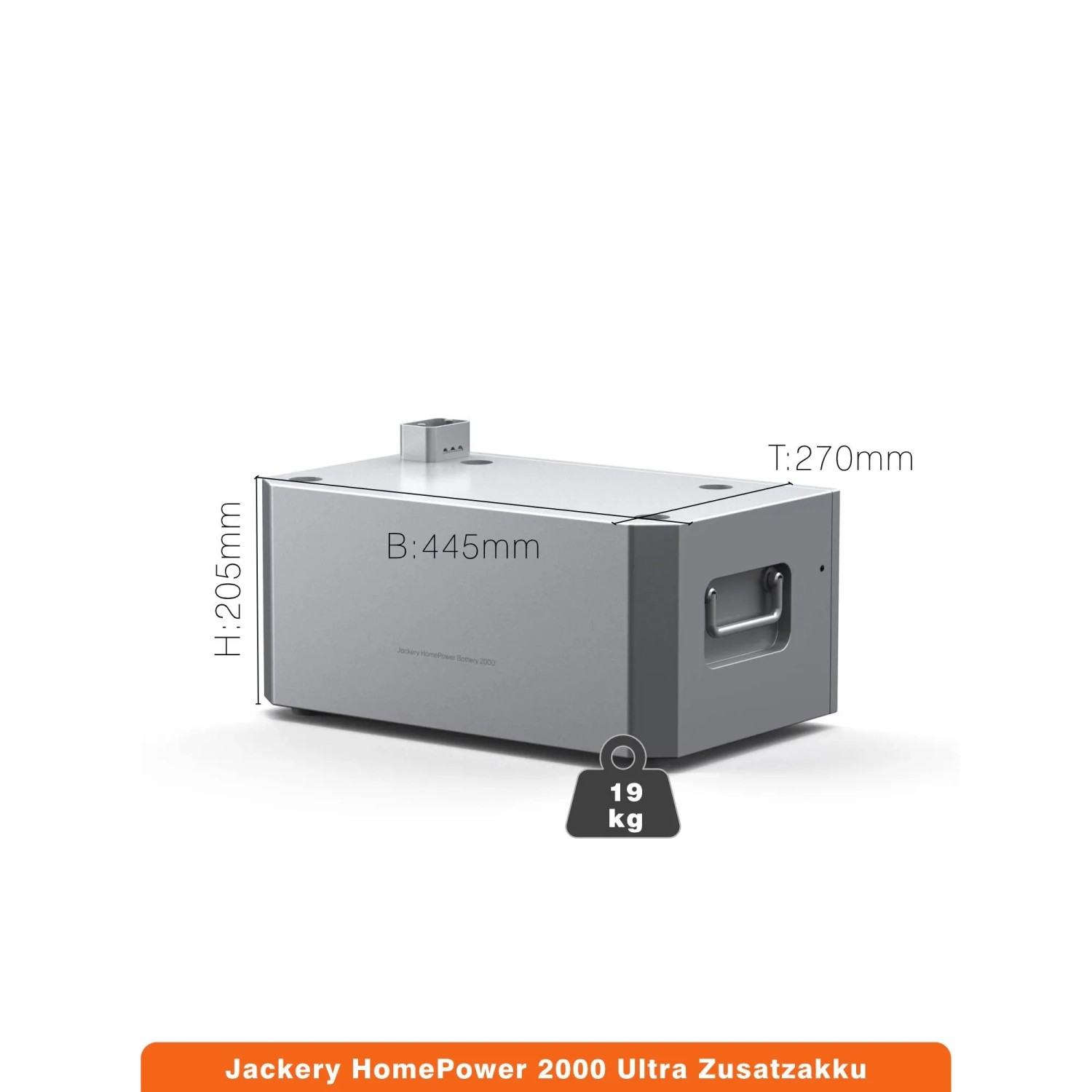 Jackery HomePower 2000 Ultra Balkonkraftwerk-Speicher mit 3 Zusatzakkus 8,192 kWh_5