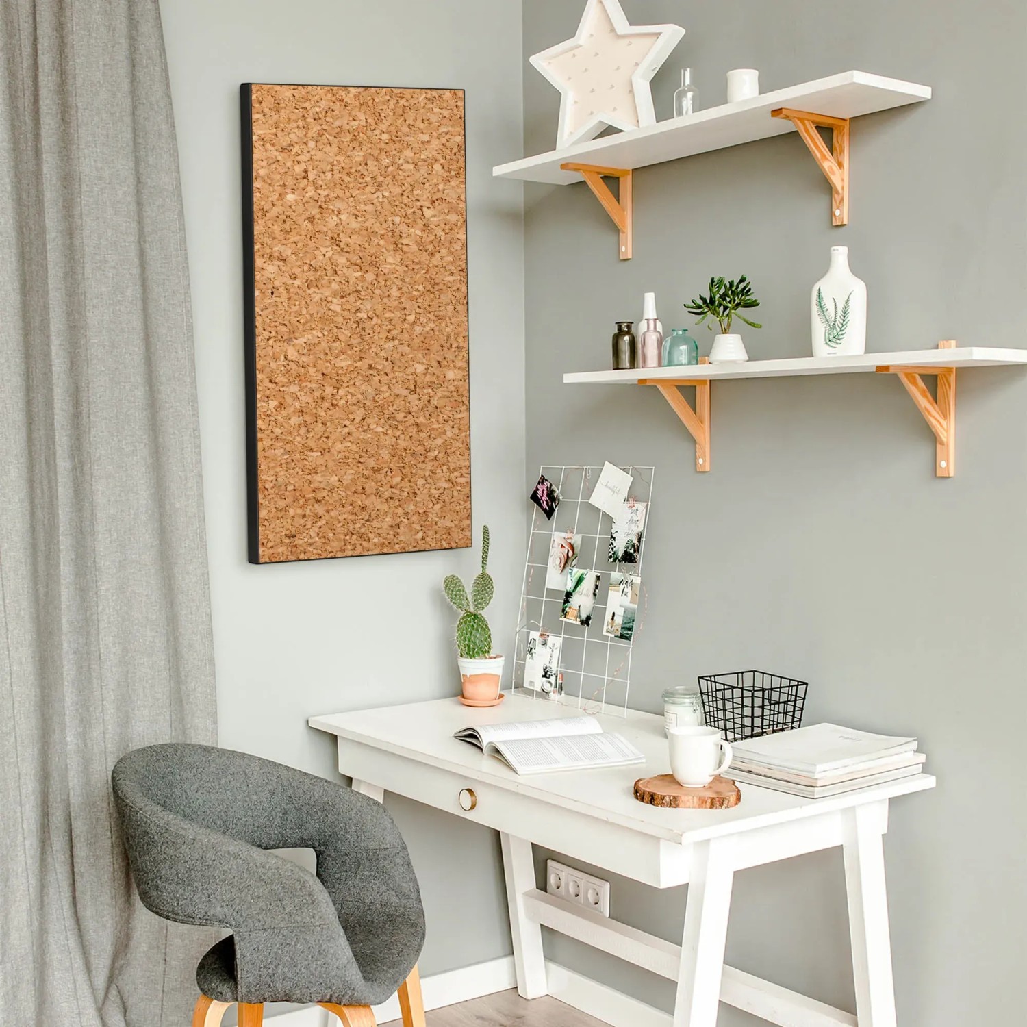 Banjado® Magnettafel Mit Motiv – Stylische Magnetwand Für Küche, Büro & Kinderzimmer Inkl. Magnete