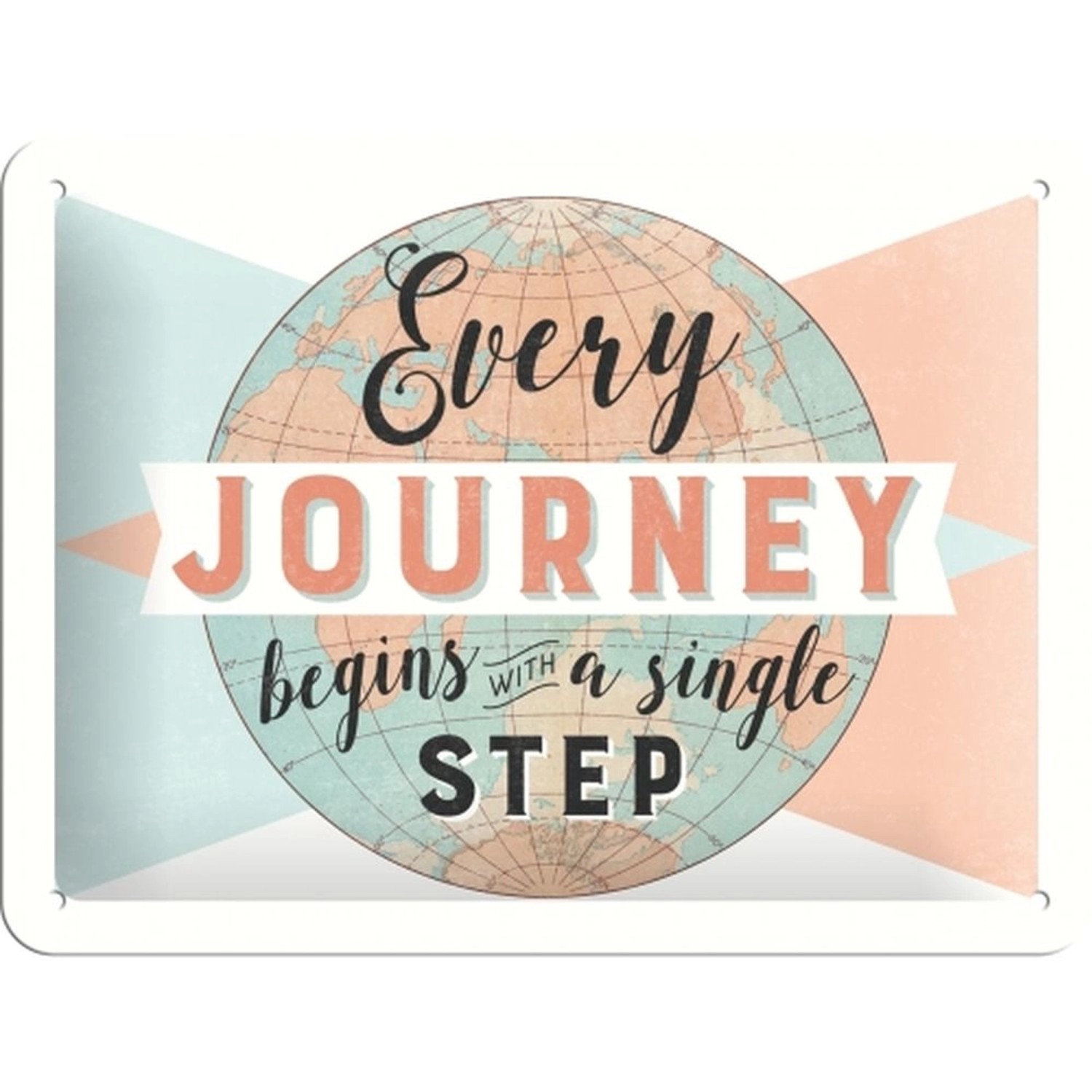 Nostalgic-Art Blechschild 15x20 cm - Word Up - Every Journey günstig online kaufen