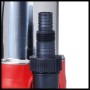 Detailaufnahme: Einhell GC-DP 1135 N Schmutzwasserpumpe mit Schlauchanschluss.