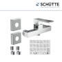 Schütte Duscharmatur Tokyo II Chrom, Aufputz-Mischbatterie mit Montagezubehör.